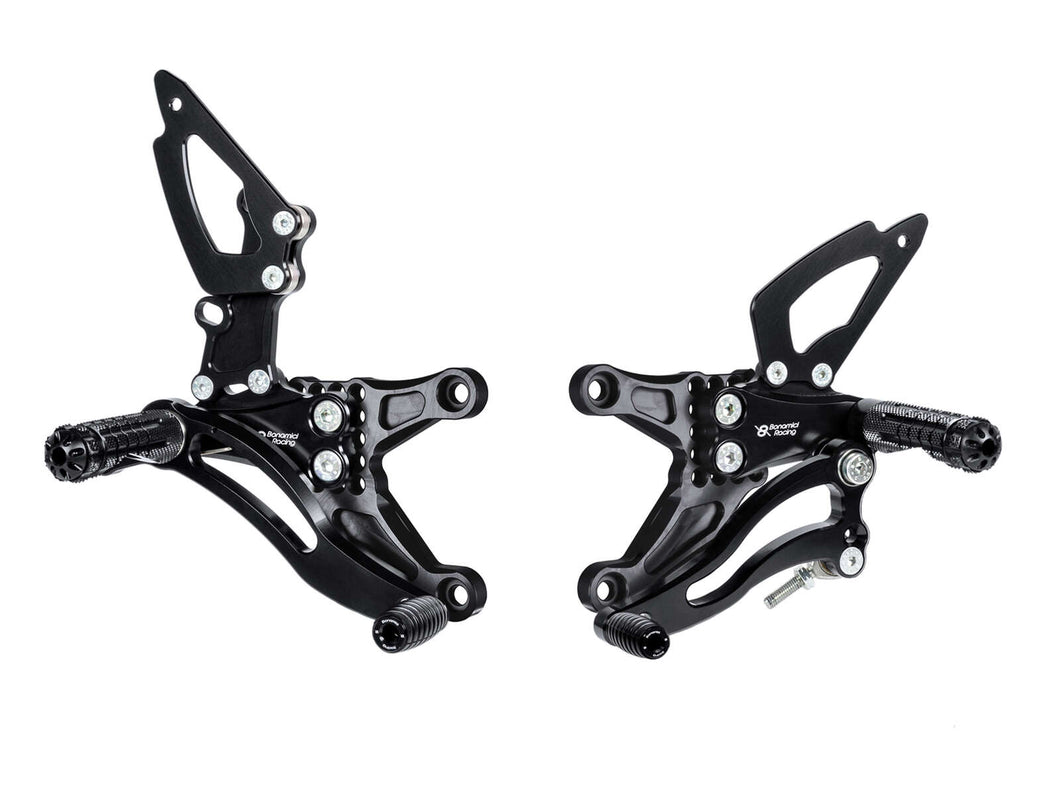 Bonamici Racing Rearsets For Kawasaki ZX6R (2007 - 2008)