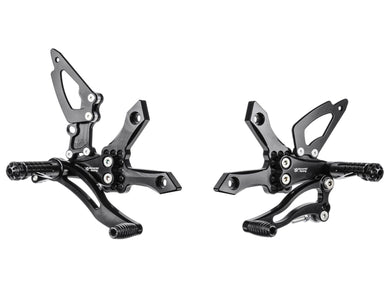 Bonamici Racing Rearsets To Suit Kawasaki Z750 / Z1000