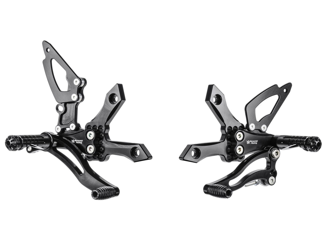 Bonamici Racing Rearsets To Suit Kawasaki Z750 / Z1000