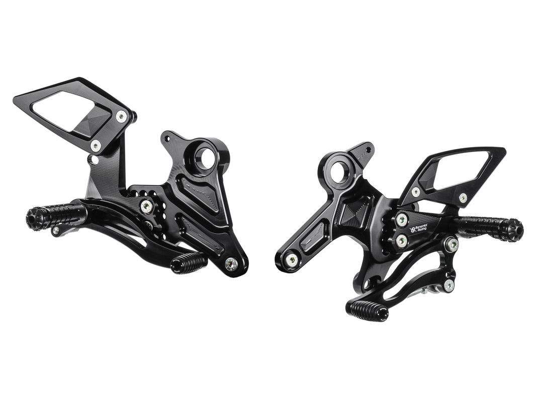 Bonamici Racing Rearsets For Kawasaki Z650 / Ninja 650 (2017 - 2019)