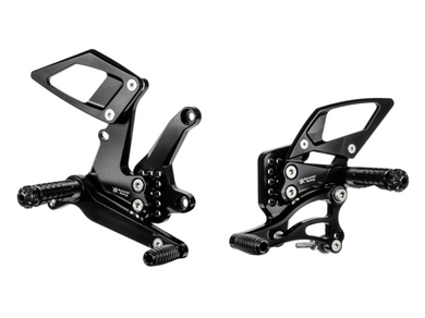 Bonamici Racing Rearsets To Suit Kawasaki Ninja 250 / 400 2018 Onwards