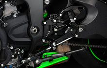 Load image into Gallery viewer, Bonamici PRO Racing Rearsets For Kawasaki ZX-6R (2020 - Onwards)