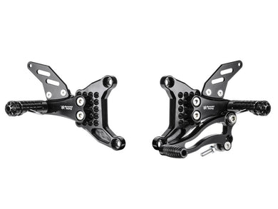 Bonamici Racing Rearsets To Suit MV Agusta F4/Brutale without QS (1998 - 2018) - Race Version