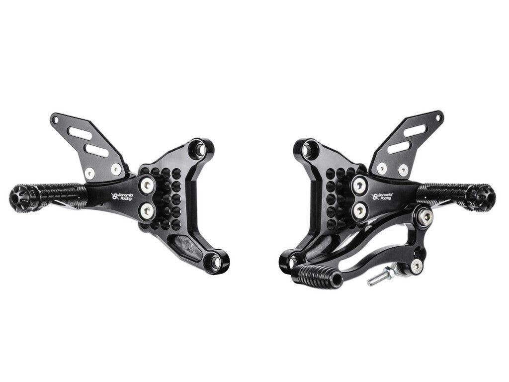 Bonamici Racing Rearsets To Suit MV Agusta F4/Brutale without QS (1998 - 2018) - Race Version