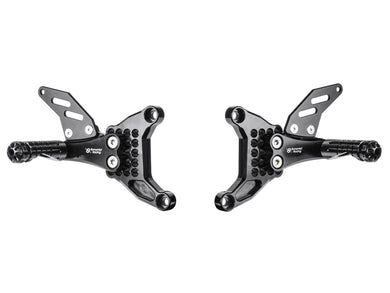 Bonamici Racing Rearsets To Suit MV Agusta F4/Brutale without QS (1998 - 2018) - Street Version