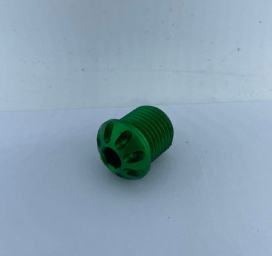Bonamici Racing Replacement Cap For Rearsets - Green