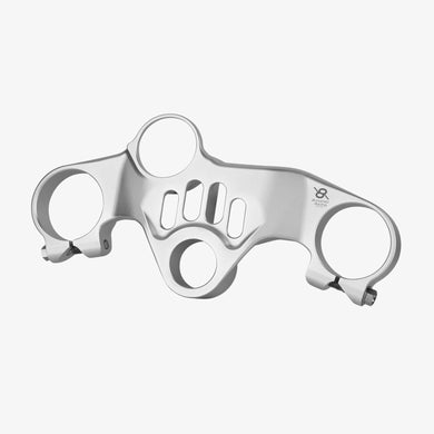 Bonamici Racing Aluminum top triple clamp Aprilia RSV4 - RSV4 Factory Street09-14 - 19> - SILVER