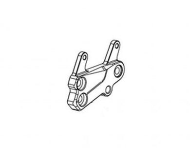Bonamici PS_065T Spare Plate For Kawasaki Ninja 200/400 And Z650 Rearsets (Gear Side)