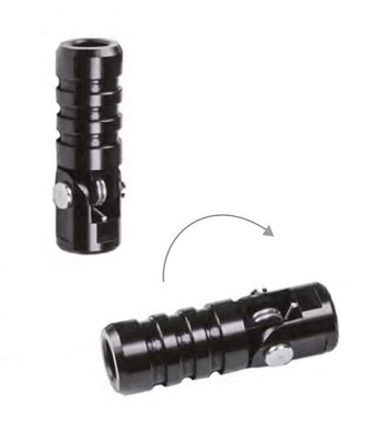 Bonamici Racing Pair Of Striped Folding Toe Pegs