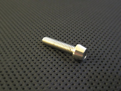 RaceFasteners M6 x 1 Titanium Taper Socket Head Bolt (Allen Key) - 22mm Length