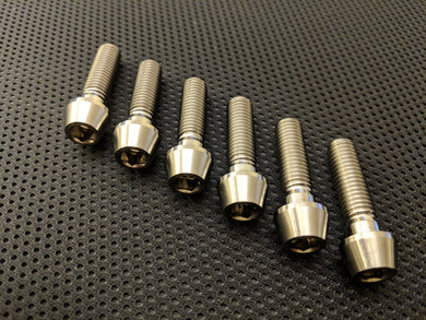 RaceFasteners Titanium Yoke Pinch Bolt Kit For Yamaha YZF-R6 (2017 - Onwards)