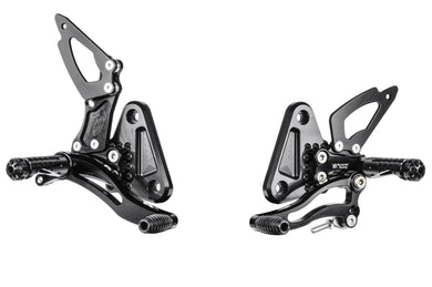 Bonamici Racing Rearsets To Suit Suzuki GSR 750 / GSX-S 750 (2011 - 2019)