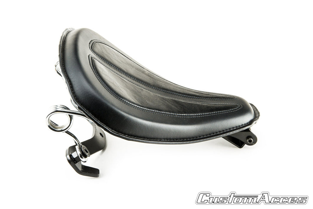 Custom Acces Columbia Seat Model For Harley Davidson Sportster 883 2009 - 2020 (Black)