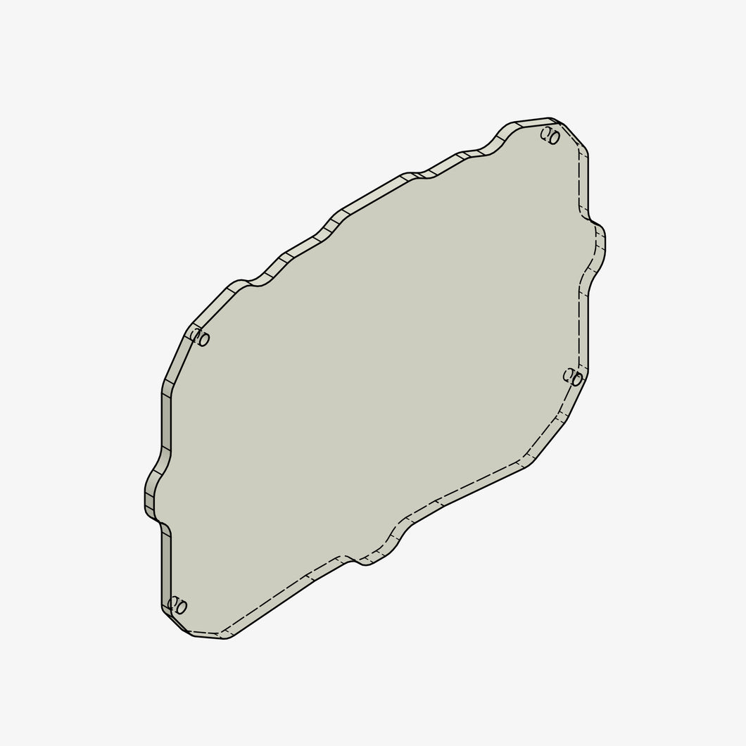 Bonamici Racing PMMA glass spare part SuzukiGSX-R 1000 17>