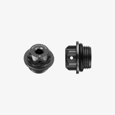 Bonamici Racing Aluminum oil cap for Aprilia RS660 M20x1,5 - BLACK