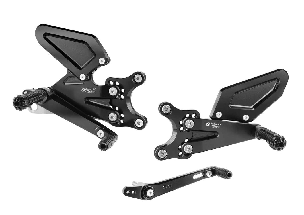 Bonamici Racing Rearsets For Triumph Street Triple 765 R/RS/Moto2 (2023 - Onwards)