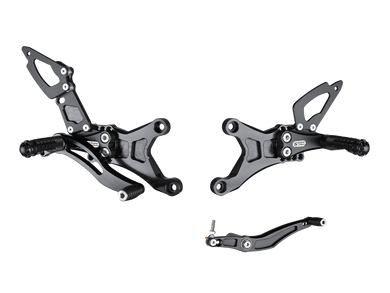 Bonamici Racing Rearsets To Suit Yamaha R1 (2007-2008) - Race Version