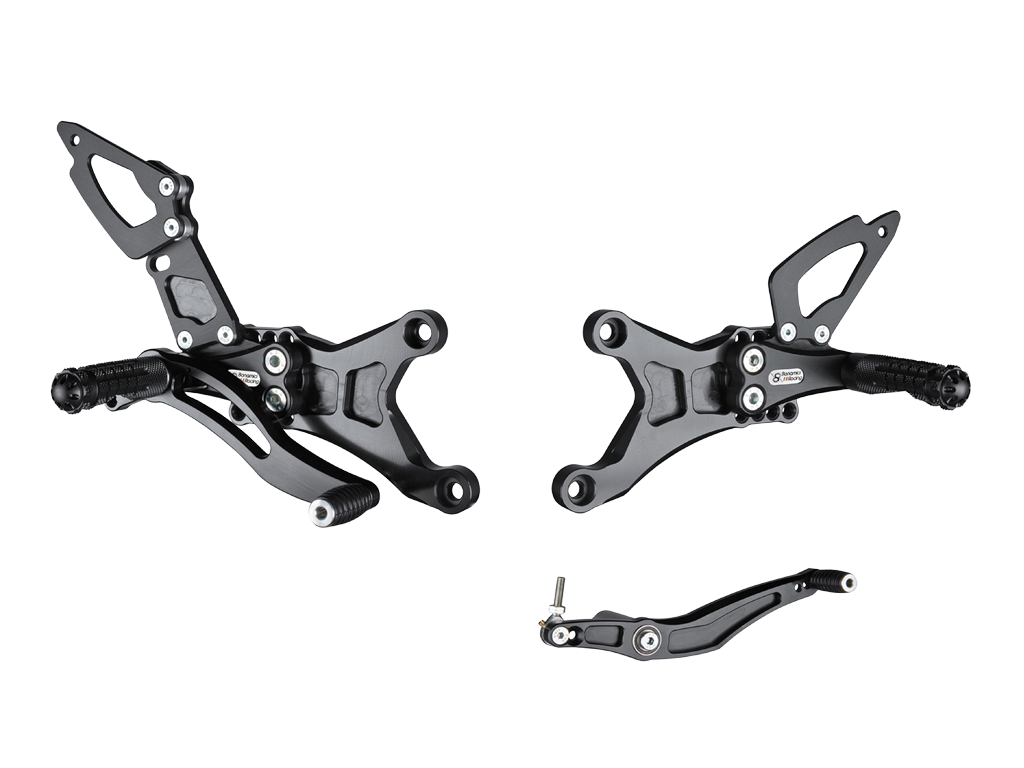 Bonamici Racing Rearsets To Suit Yamaha R1 (2007-2008) - Race Version