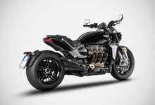 Load image into Gallery viewer, Zard Racing Slip-On Exhaust For Triumph Rocket 3 (2021 - Onwards) - Black