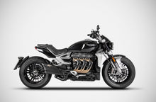 Load image into Gallery viewer, Zard Racing Slip-On Exhaust For Triumph Rocket 3 (2021 - Onwards) - Black