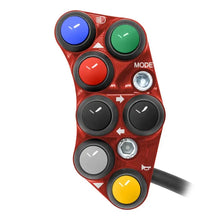 Load image into Gallery viewer, Jetprime Switch Panel LHS for Ducati Panigale V4 V4R Streefighter red
