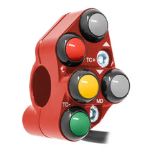 Load image into Gallery viewer, Jetprime Switch Panel LHS for Ducati Panigale 899 959 1199 1299 RACE red