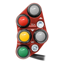 Load image into Gallery viewer, Jetprime Switch Panel LHS for Ducati Panigale 899 959 1199 1299 RACE red