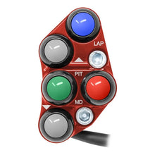 Load image into Gallery viewer, Jetprime Switch Panel LHS for Kawasaki ZX-10R 2016 - 2020 RACE red