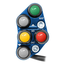 Load image into Gallery viewer, Jetprime Switch Panel LHS for Yamaha YZF-R1 RACE blue
