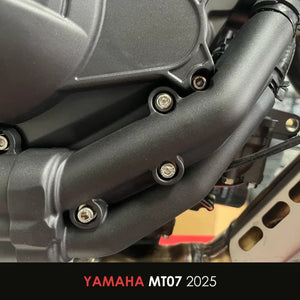 GBRacing Water Pipe Cover for Yamaha MT-07 Tenere 2025