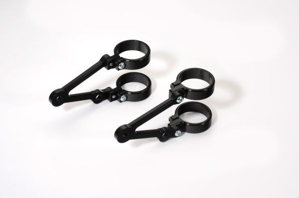 LSL Long Headlight Brackets With Indicator Holes  Clamps(Diameter:41mm)