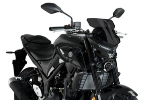 Puig New Generation Sport Screen Compatible With Yamaha MT-03 2020 - Onwards (Dark Smoke)