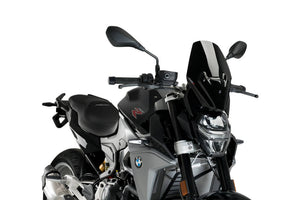 Puig New Generation Sport Screen To Suit BMW F 900 R (2020 - Onwards) - Black