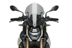 Puig New Generation Touring Screen For BMW S1000R (2021 - Onwards) - Smoke