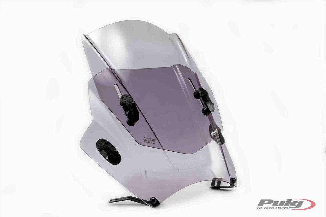 Puig Up And Down Windshield For Various Models (Smoke)