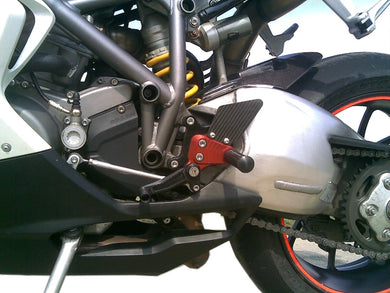 MG Biketec Sport Rearsets To Suit Ducati 848/1098/1198
