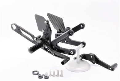 MG Biketec Sport Rearsets To Suit Yamaha R1 (2015 - Onwards)