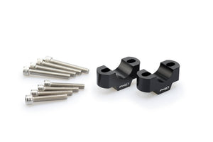 Puig 20mm Risers To Suit Various Models (Black)