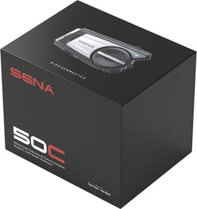 Sena 50C Mesh & Bluetooth Communications with Sound by Harmon Kardon & 4K Camera