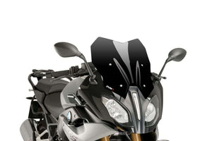 Puig Touring Screen To Suit BMW R1200RS/R1250RS (2015-Onwards) - Black