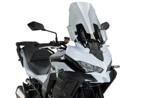 Puig Touring Screen Compatible With Kawasaki Versys 650/1000 (Light Smoke)