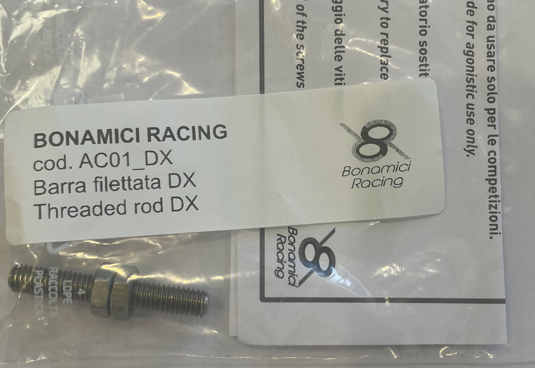 Bonamici Racing Brake Side Threaded Rod For Rearsets