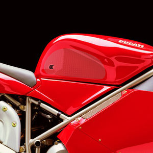 Eazi-Grip EVO Tank Grips for Ducati 916  996  748 and 998  clear