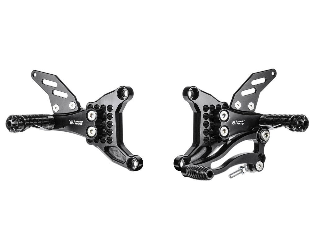 <p>Bonamici Racing Rearsets To Suit MV Augusta F4/Brutale without QS (1998 - 2018)</p>