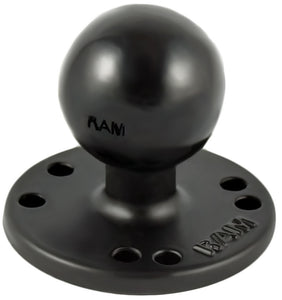 RAM-202U - RAM 2.5  Round Base with the AMPs Hole Pattern  1.5  Ball