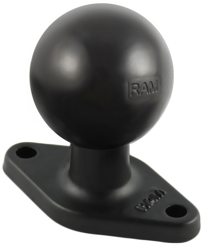 RAM-238U - RAM 2.43  x 1.31  Diamond Base with 1.5  Ball