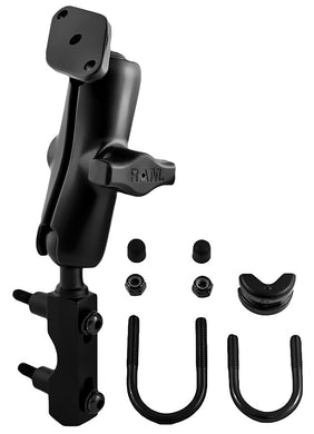 RAM-B-174U - RAM Combination Brake/Clutch Reservoir U-Bolt Mount with Diamond Base Adapter