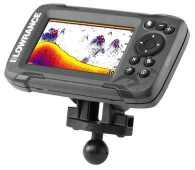RAM-B-202-LO12 - RAM B Size 1  Fishfinder Ball Adapter for the Lowrance Hook Series