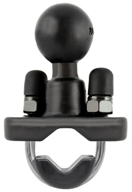 RAM-B-231U - RAM Rail Base with Stainless Steel U-Bolt  1  Ball for Rails from 0.5  to 1  in Diameter