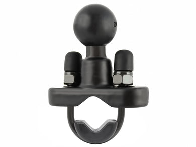 RAM-B-231ZU - RAM Rail Base with Zinc Coated U-Bolt  1  Ball for Rails from 0.5  to 1.25  in Diameter